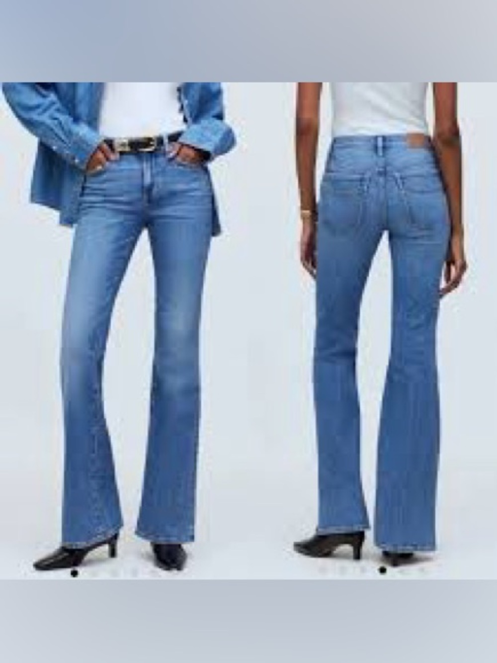 Madewell flea market flare jeans